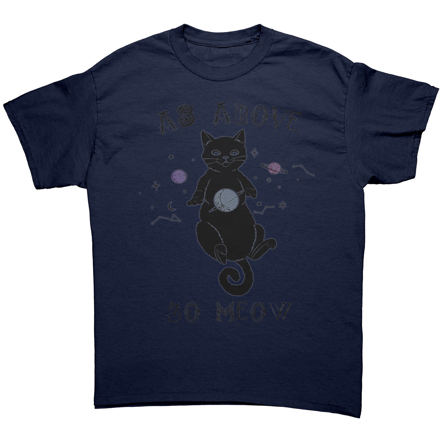 As Above, So Meow T-Shirt S-5XL