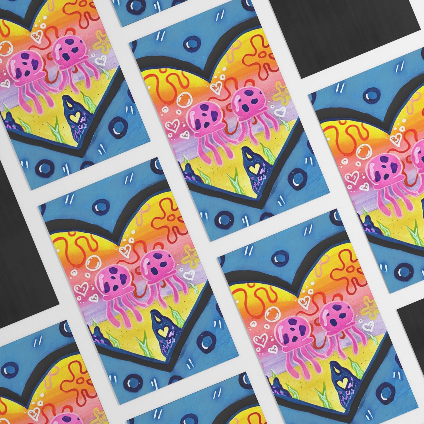 Bikini Bottom Jellyfish Sweethearts Magnet