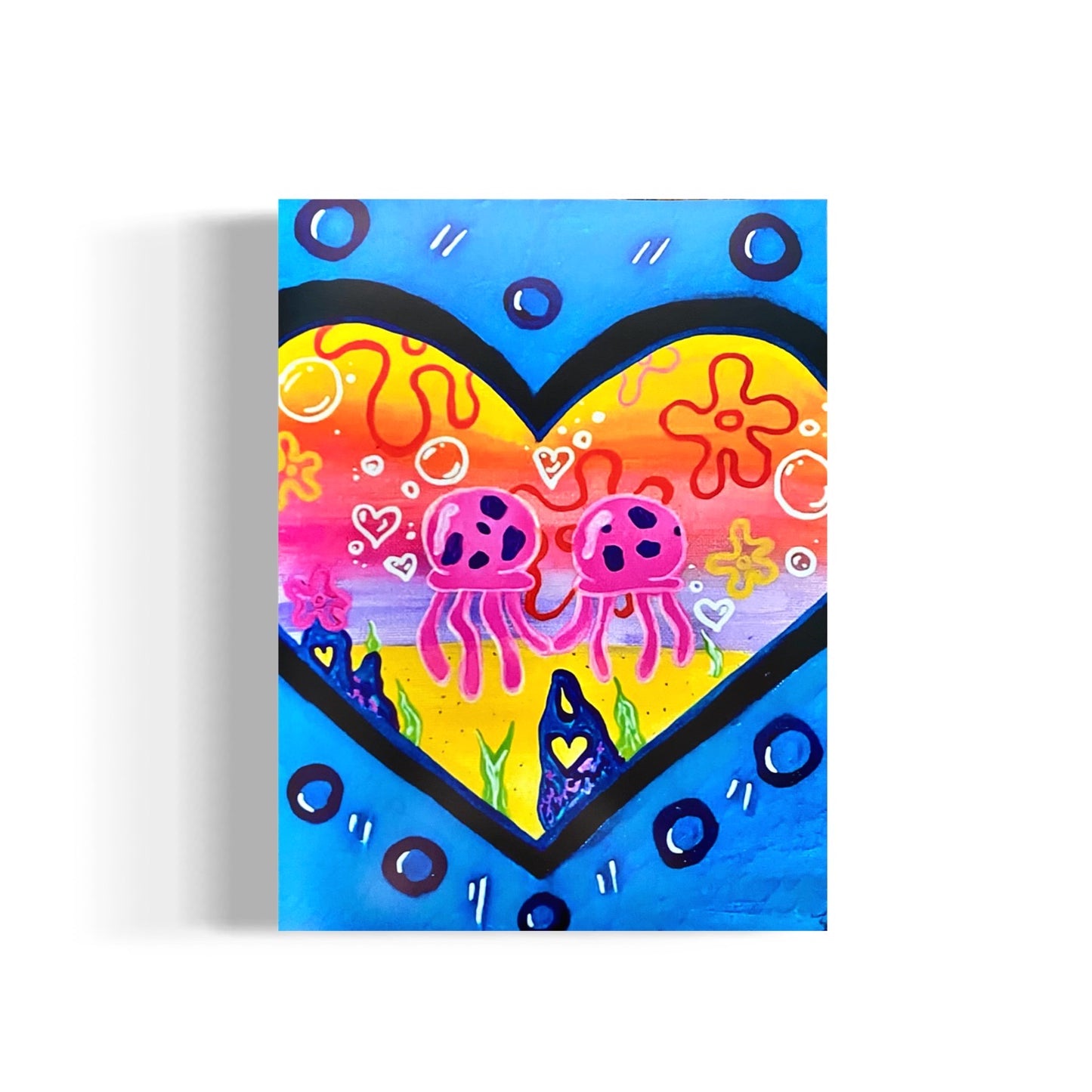 "Bikini Bottom Jellyfish Sweethearts" Poster