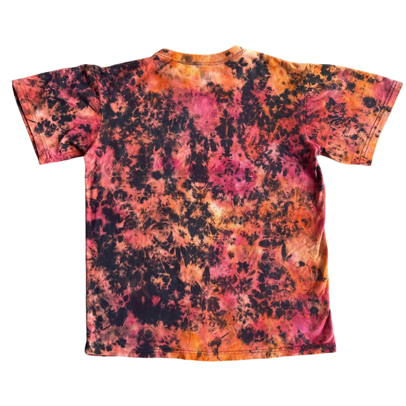 Mind, Body, Spirit, YOU "Spiritual Crossword" Small Unisex Ice Dyed T-shirt