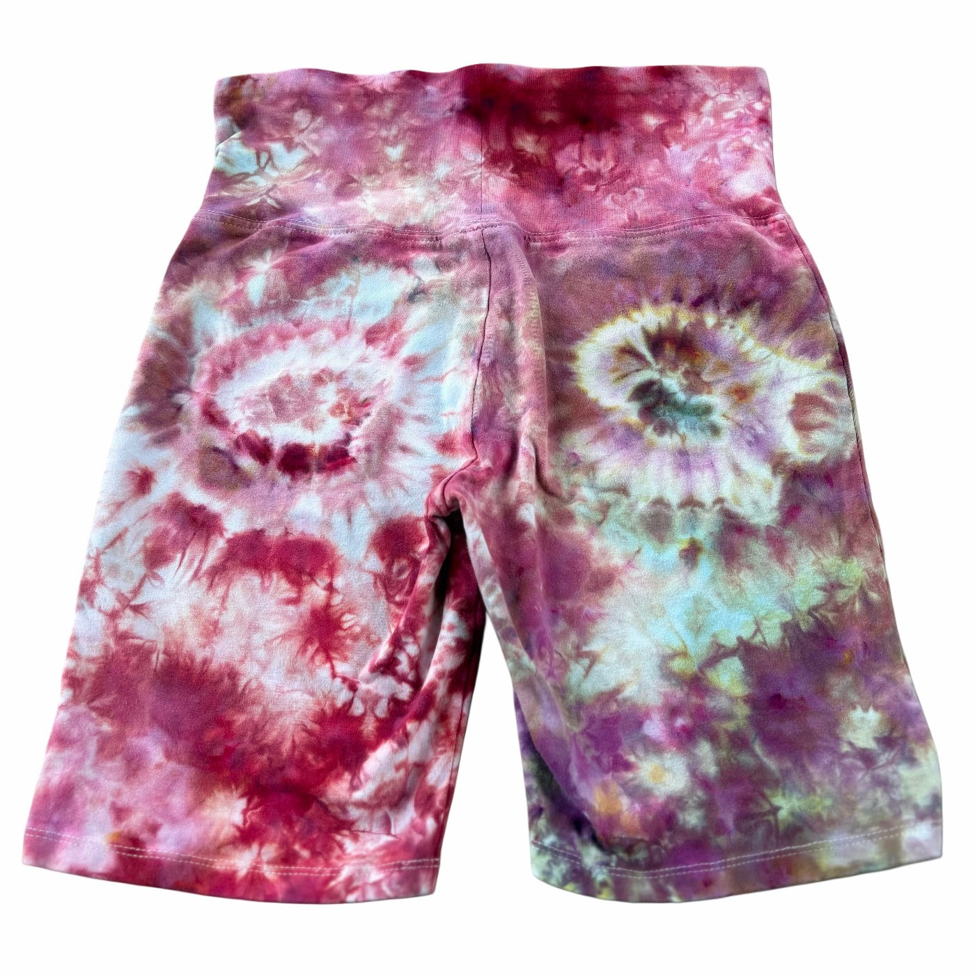 'Kaleidoscope' Ice Dyed Biker Shorts