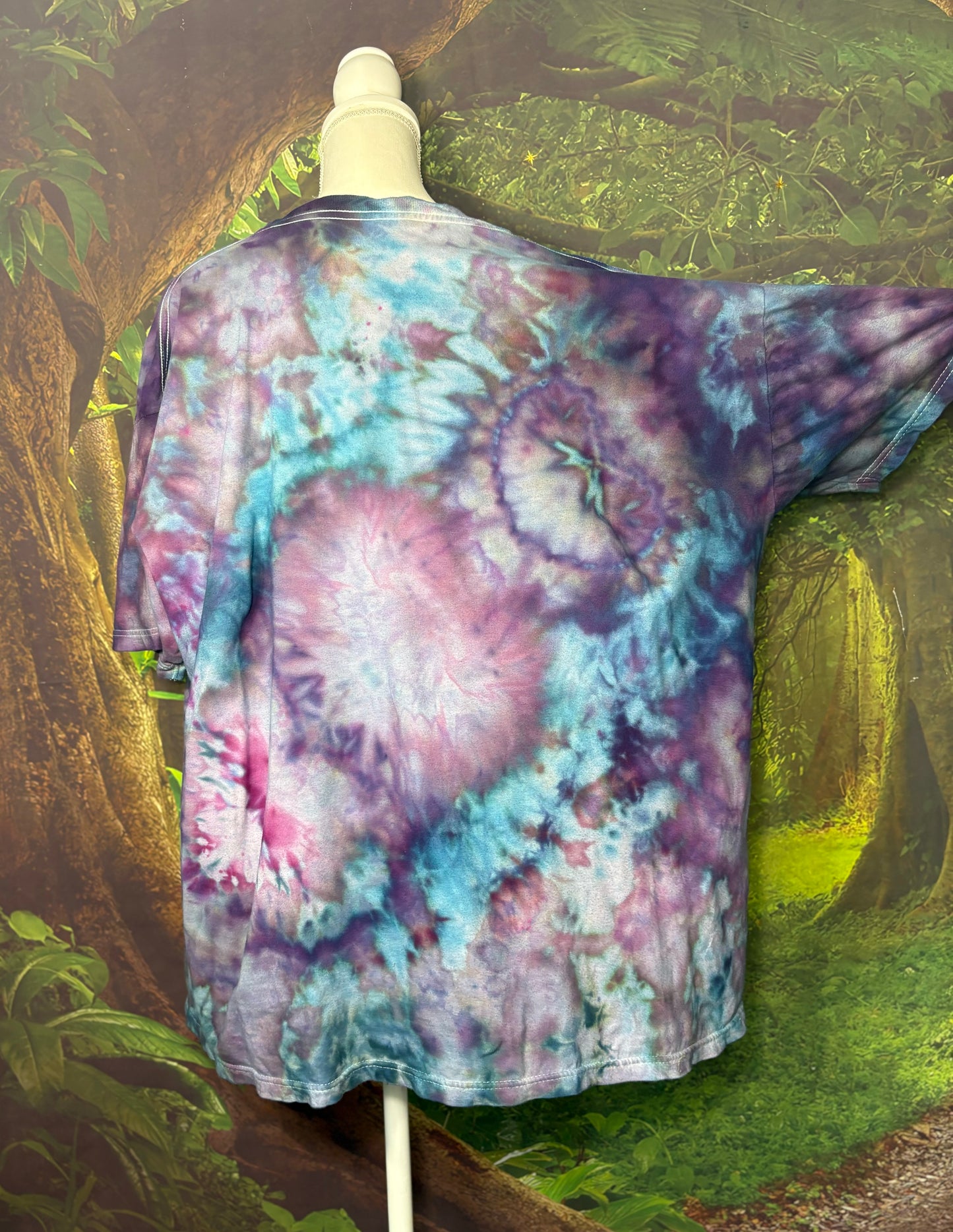 Galactic Explosion Tie Dye T-Shirt 3XL