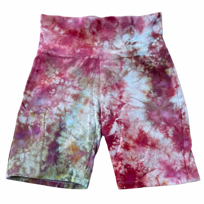 'Kaleidoscope' Ice Dyed Biker Shorts