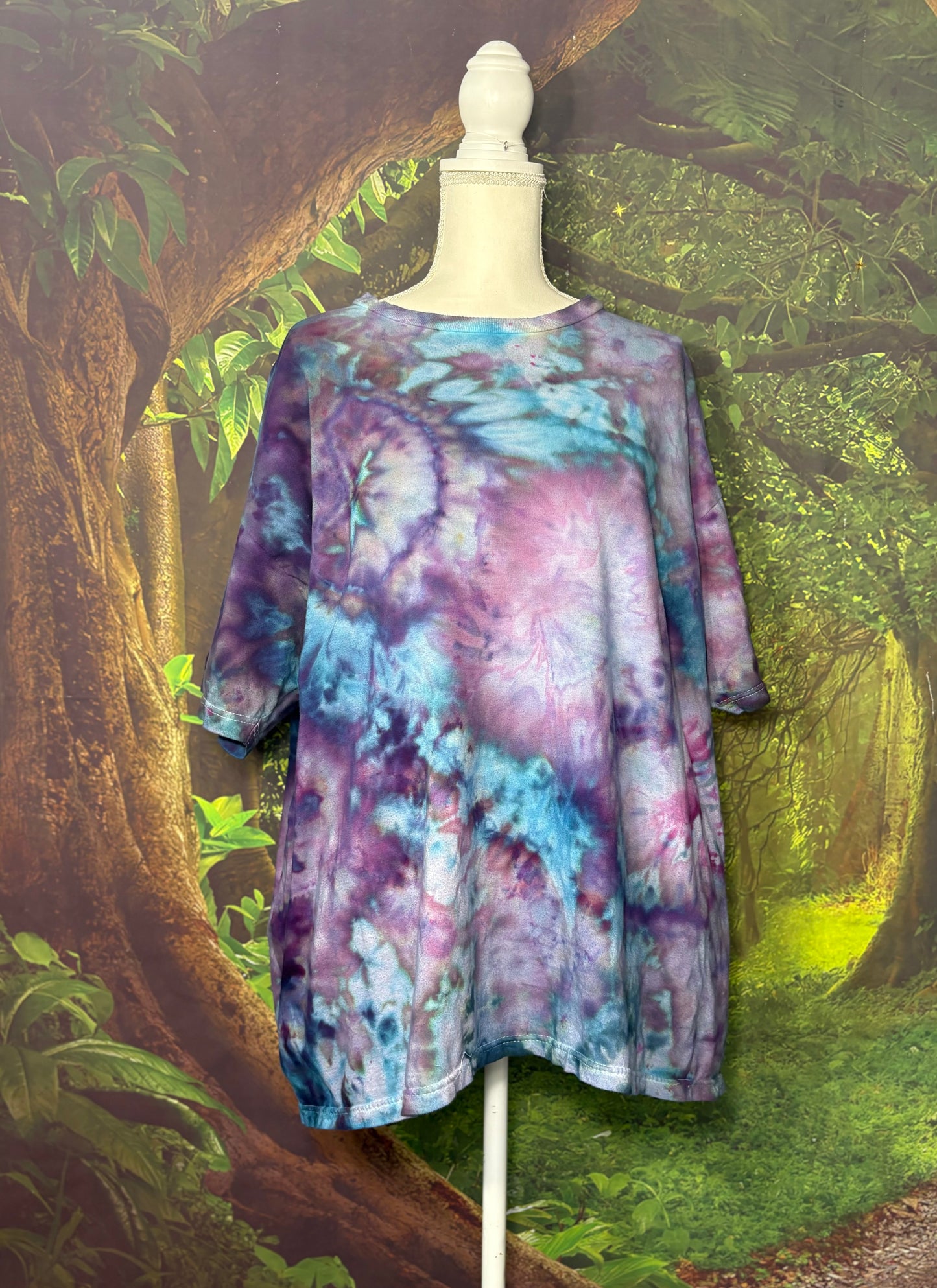 Galactic Explosion Tie Dye T-Shirt 3XL