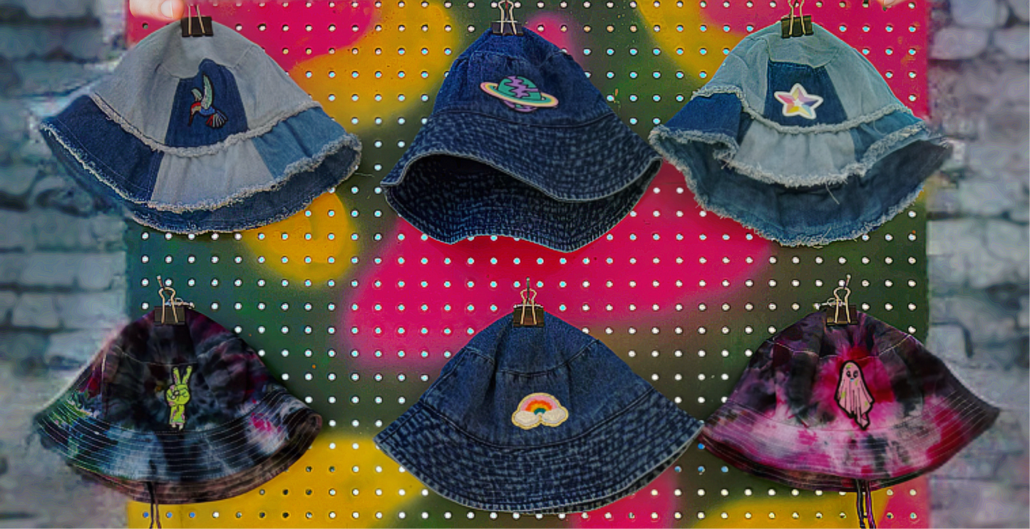 Denim Bucket Hats