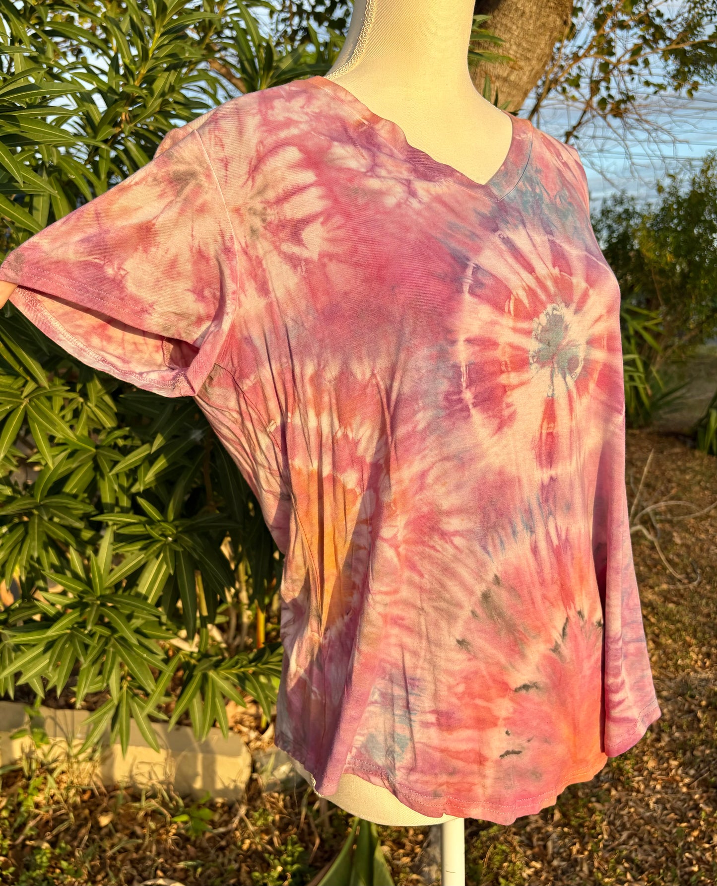 Recycled Women’s Tie Dye Tee T-Shirt