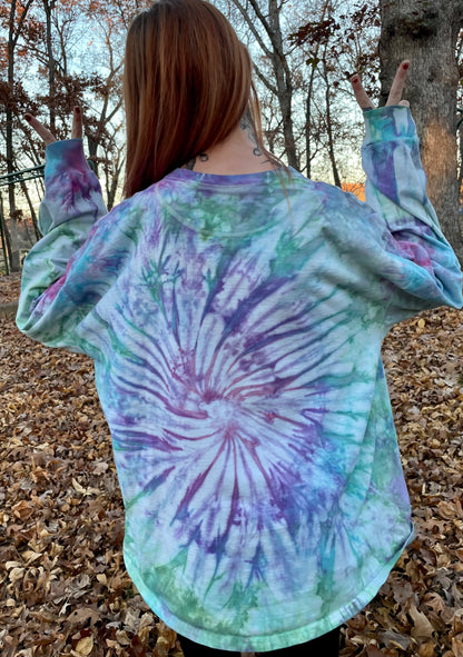 Long Sleeve Tie Dye No Planet B XL