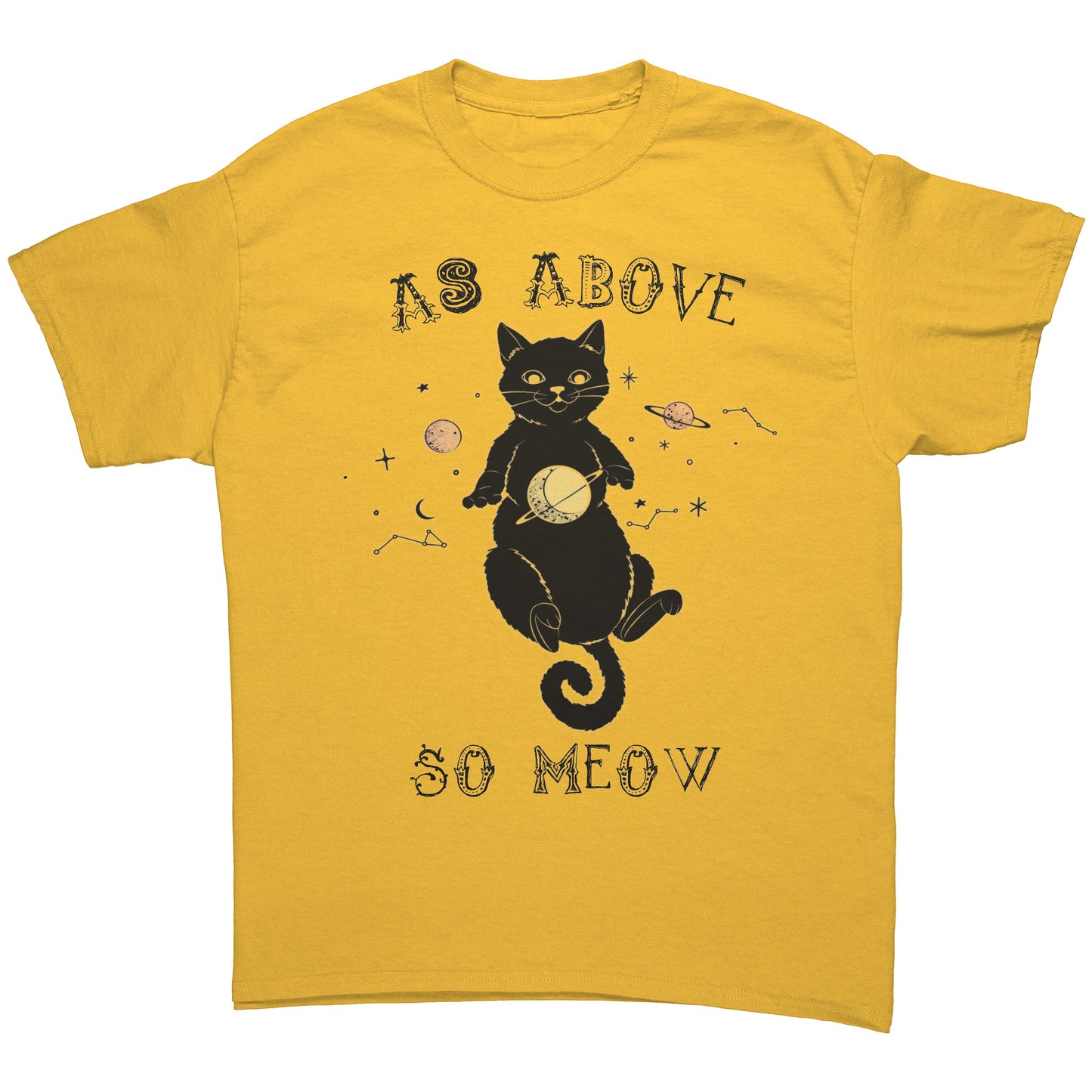 As Above, So Meow T-Shirt S-5XL