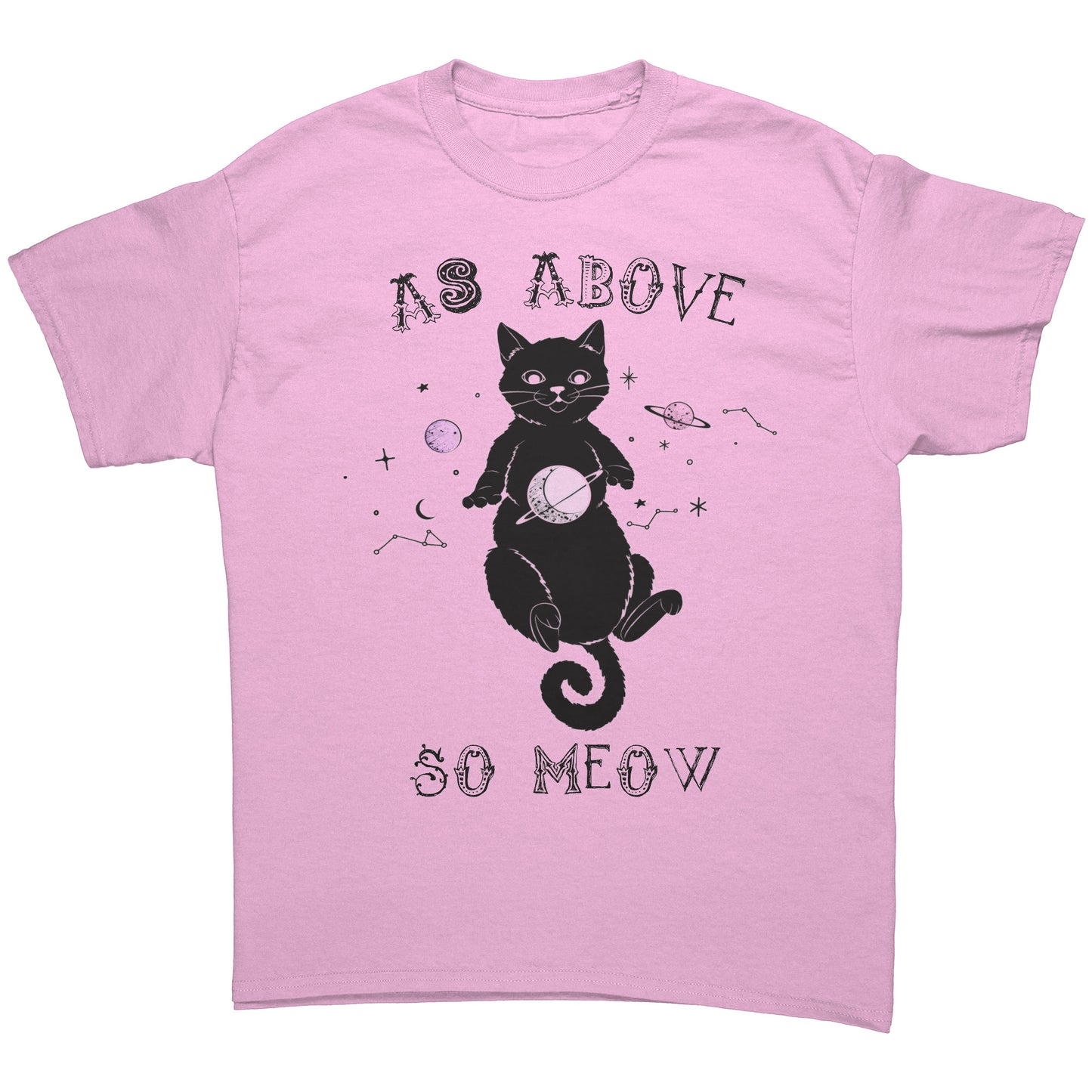 As Above, So Meow T-Shirt S-5XL