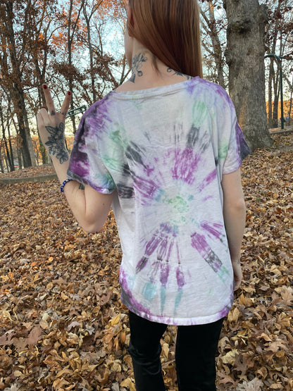 No Planet B Tie Dye T-Shirt Womens XL