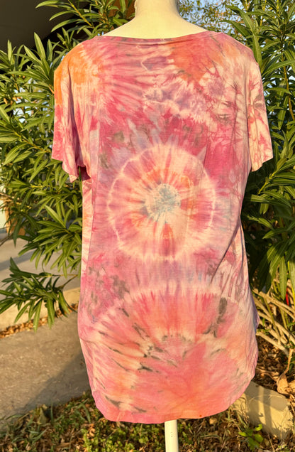 Recycled Women’s Tie Dye Tee T-Shirt