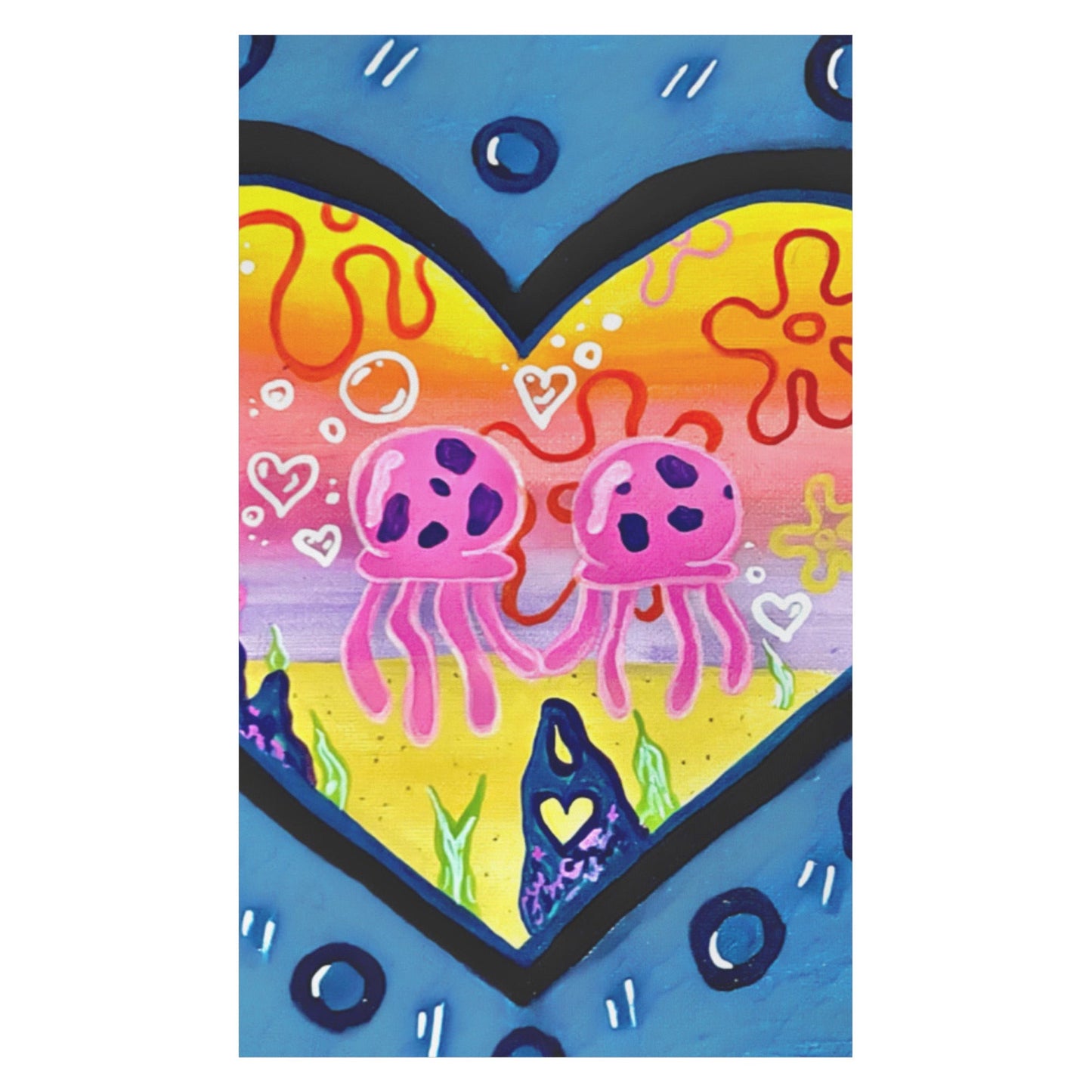 Bikini Bottom Jellyfish Sweethearts Magnet