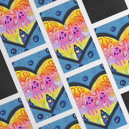 Bikini Bottom Jellyfish Sweethearts Magnet
