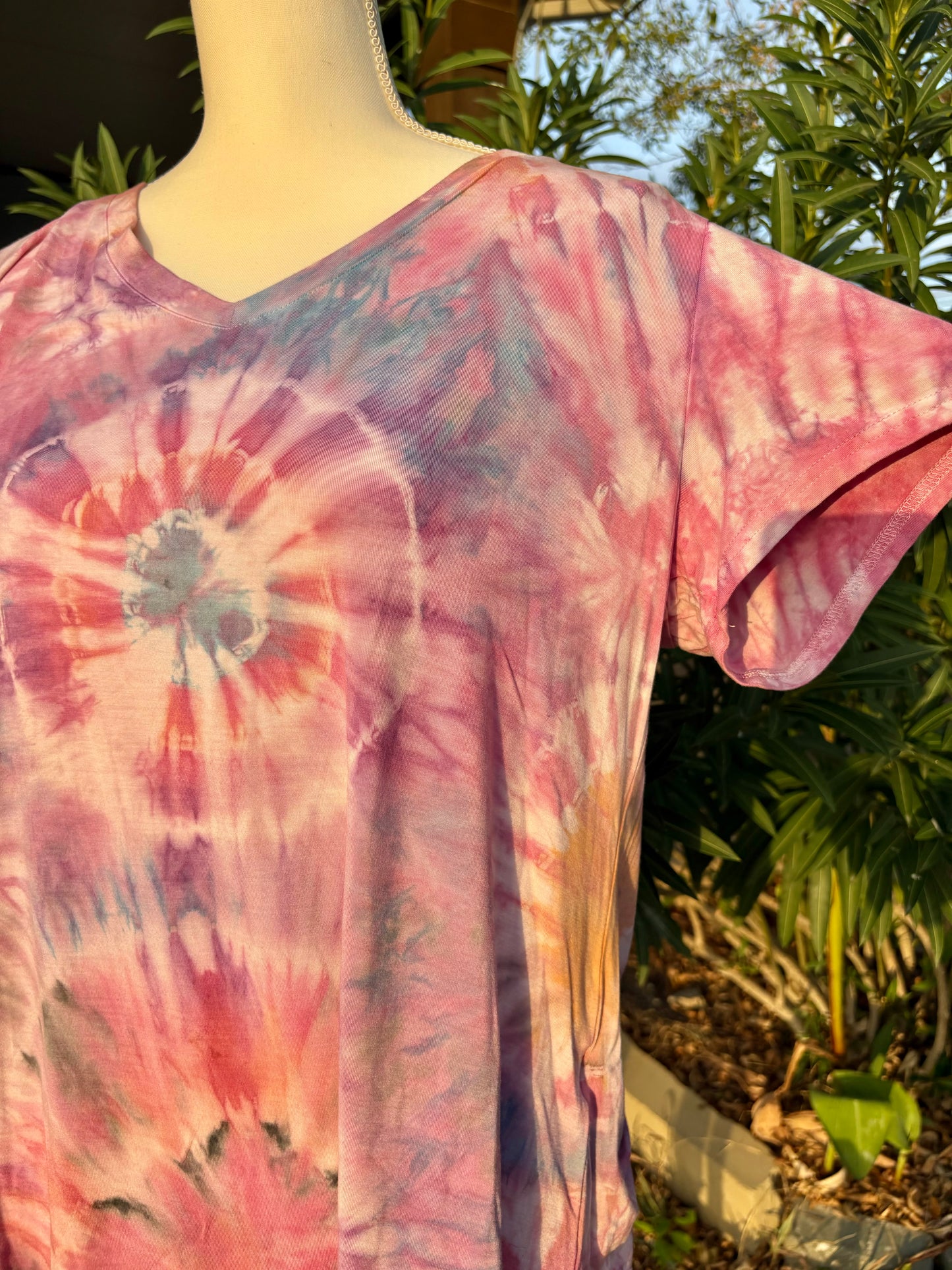 Recycled Women’s Tie Dye Tee T-Shirt