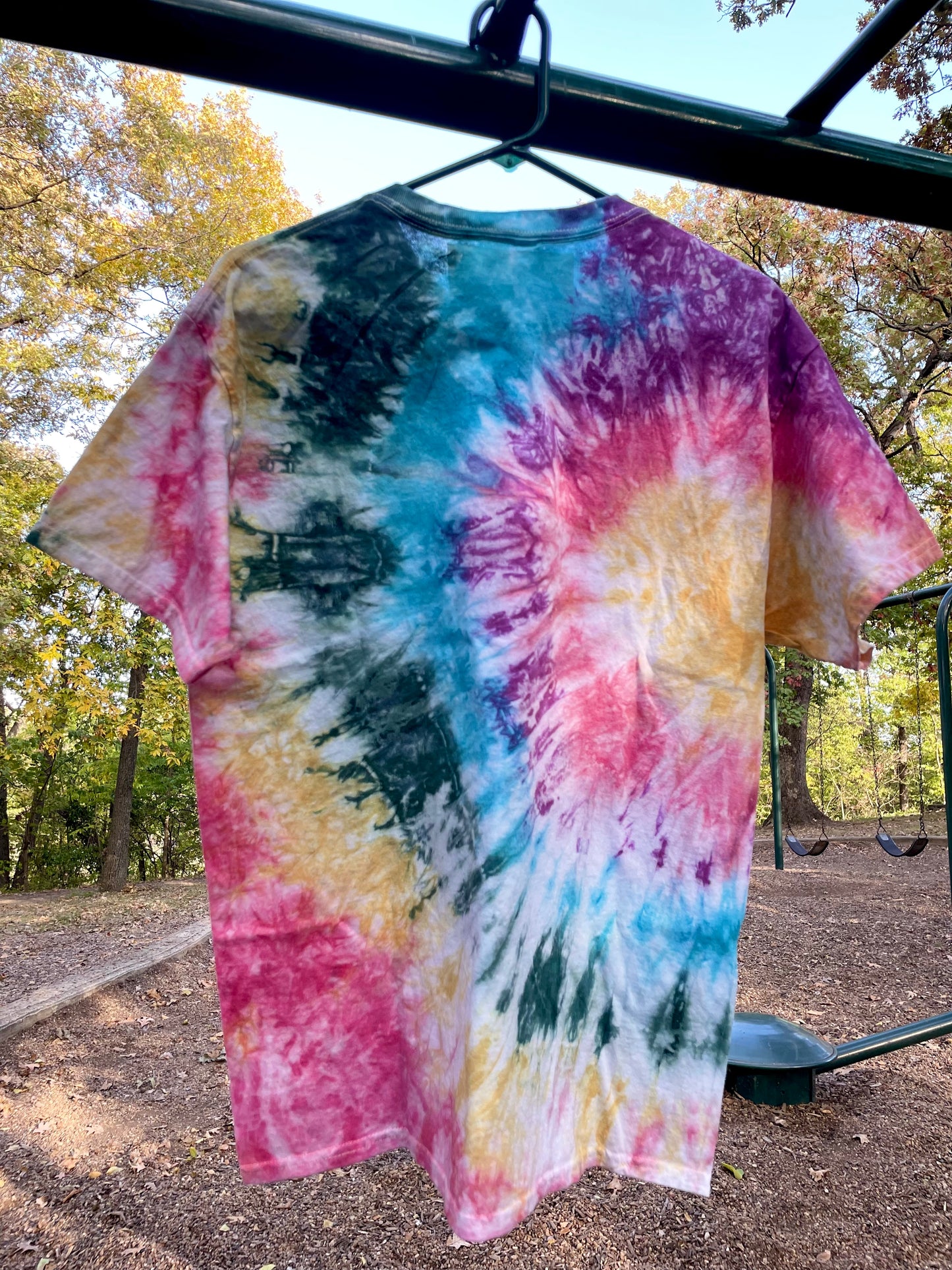 Collect Beautiful Moments Tie-Dye Handcrafted T-Shirt