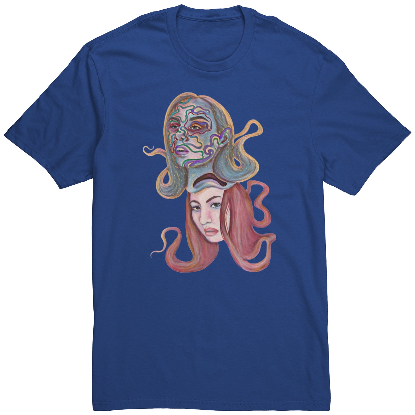 Cosmic Duality Celestial Tee Soul-Discovery T-shirt