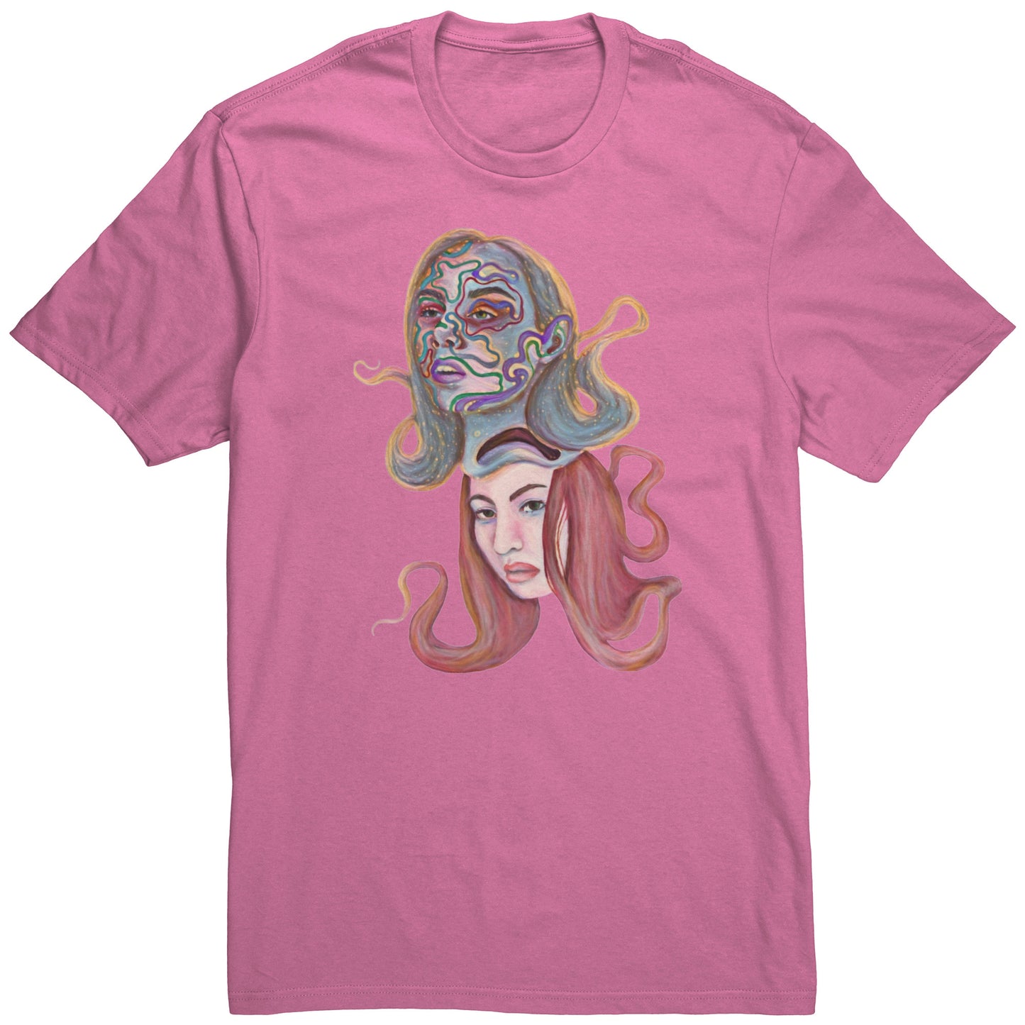 Cosmic Duality Celestial Tee Soul-Discovery T-shirt