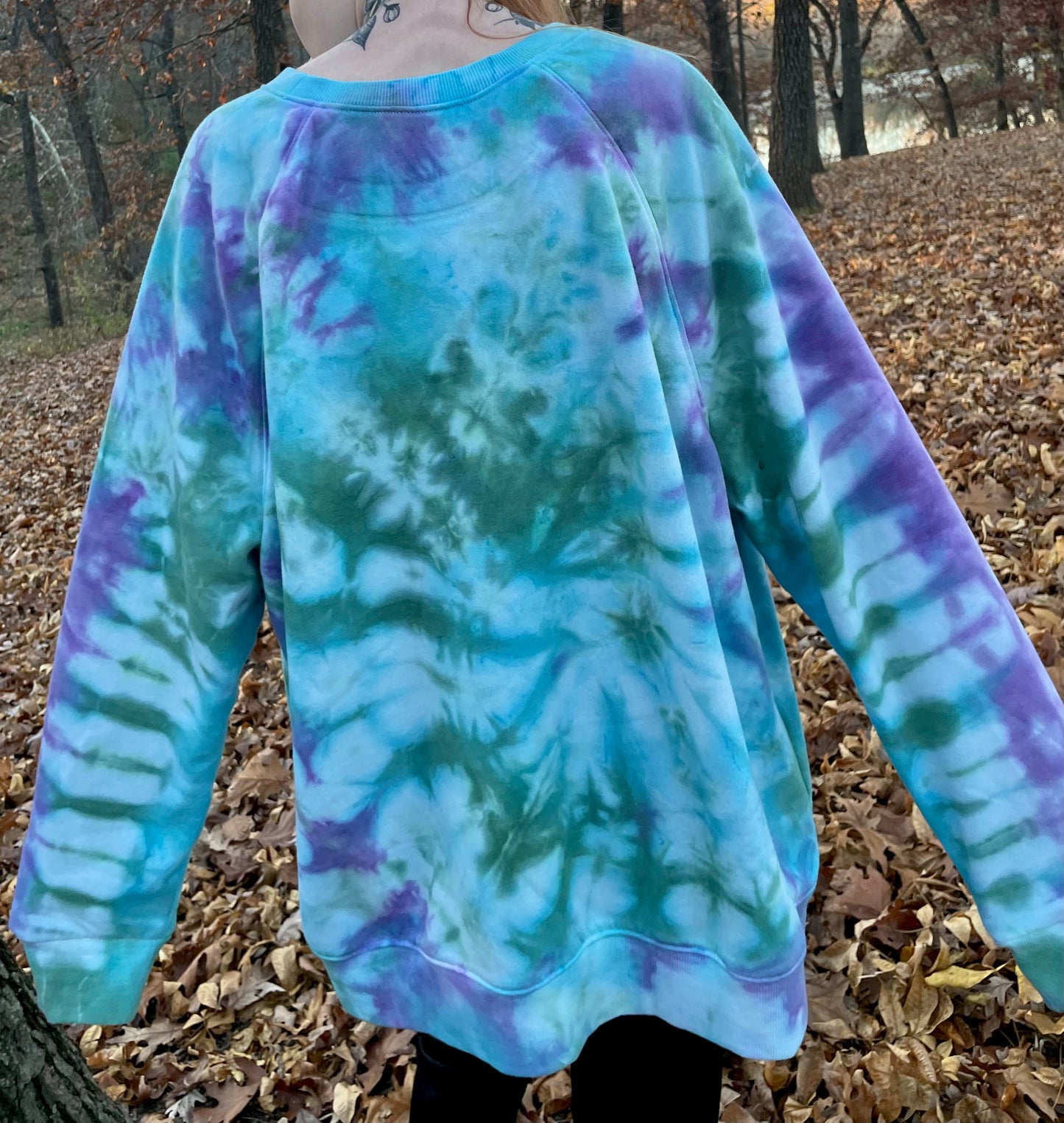 No Planet B Tie Dye Sweatshirt XXL