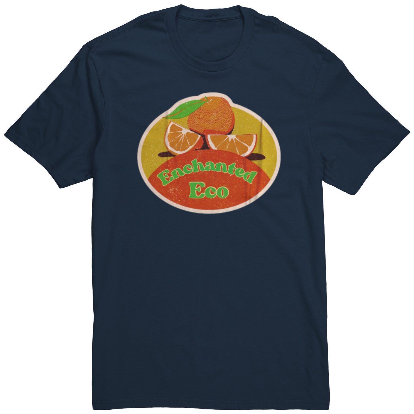 Enchanted Eco Oranges Logo T-Shirt Tee