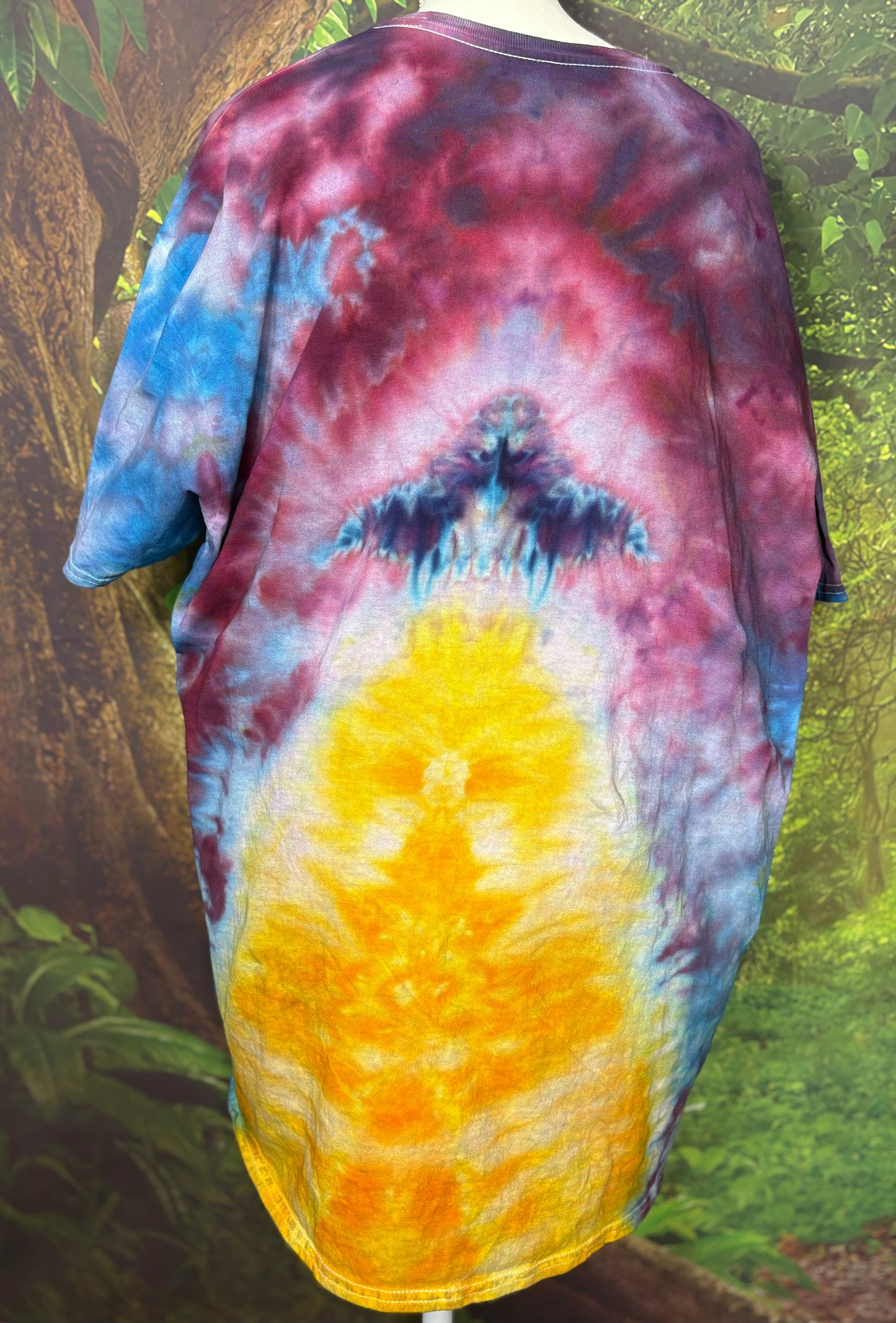 UFO Tie Dye Galaxy Alien Invasion T-Shirt