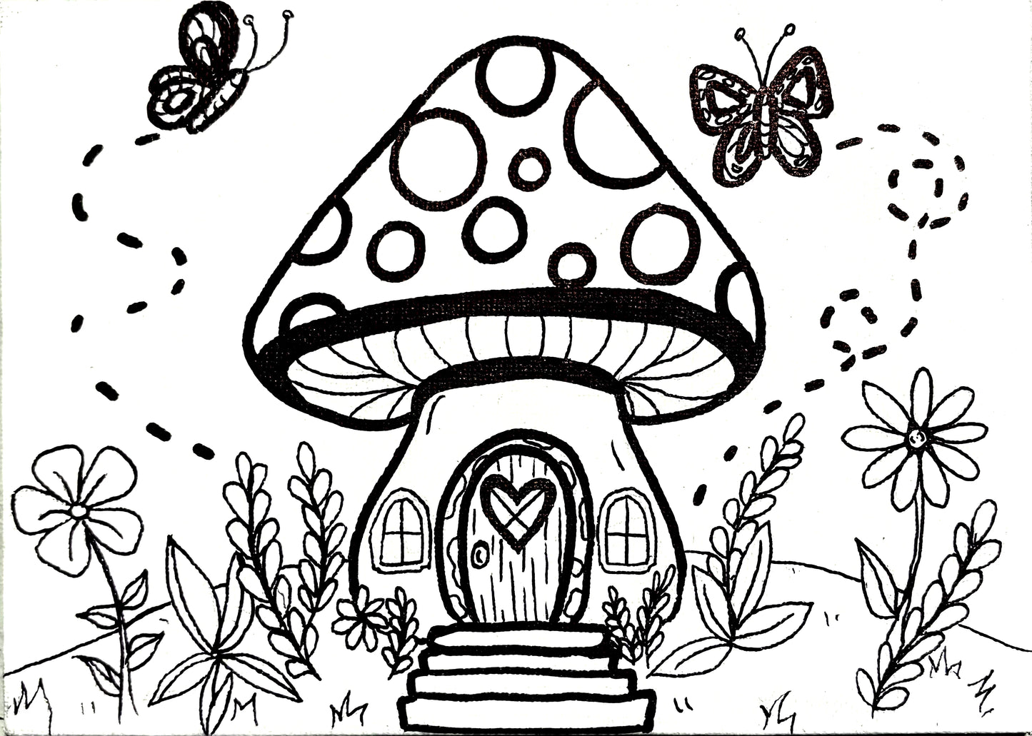 "Whimsical Worlds" Enchanted Eco Coloring Book Vol. 1