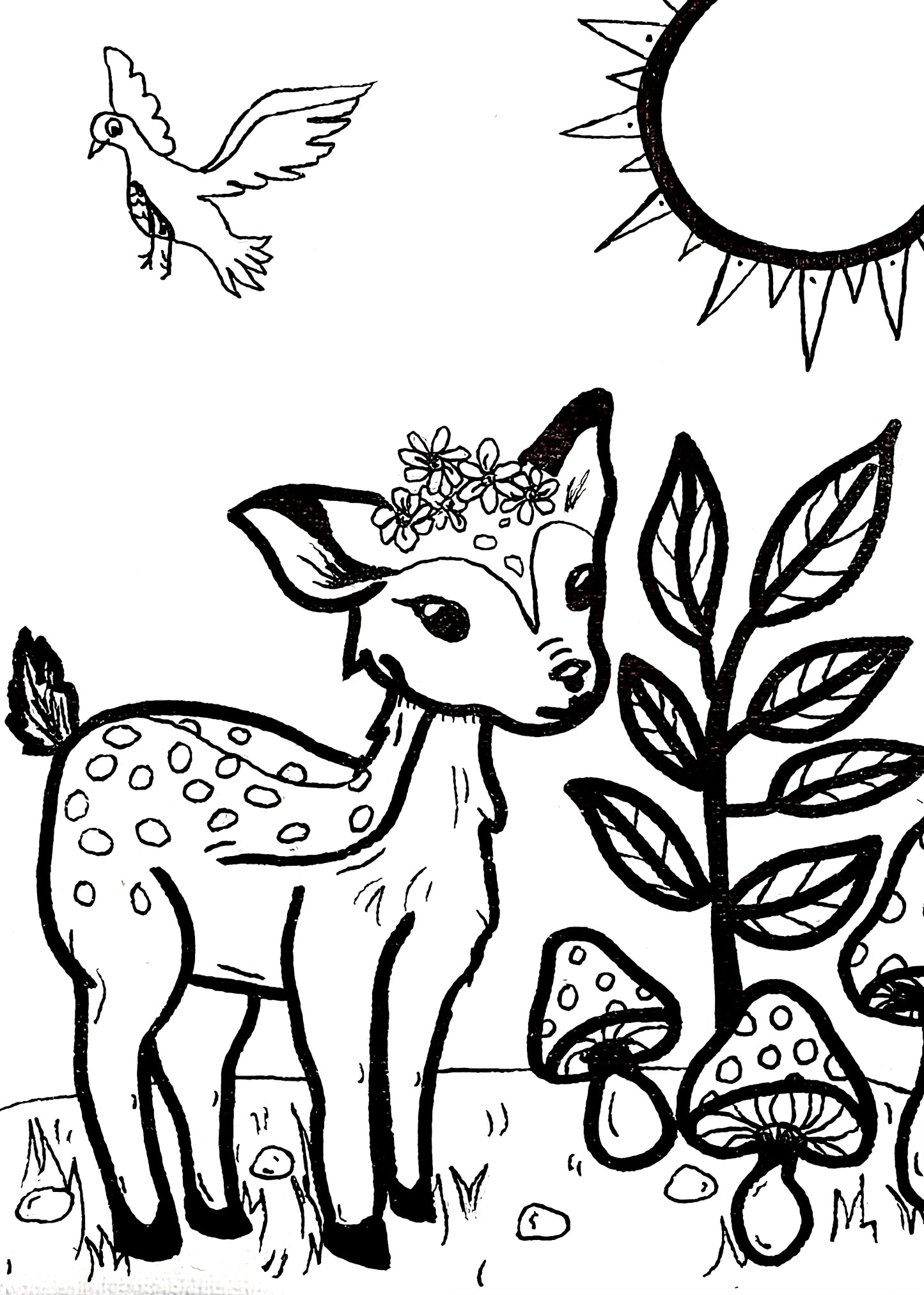 "Whimsical Worlds" Enchanted Eco Coloring Book Vol. 1