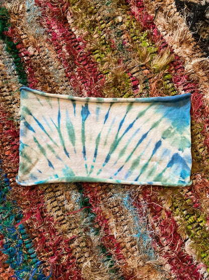 Blue And Green Tie Dye Headband