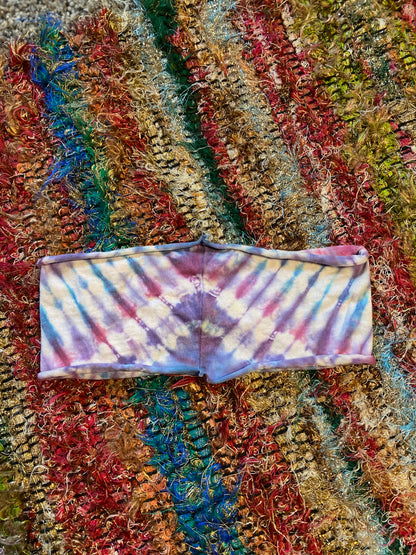 Multi-Colored Tie Dye Headband