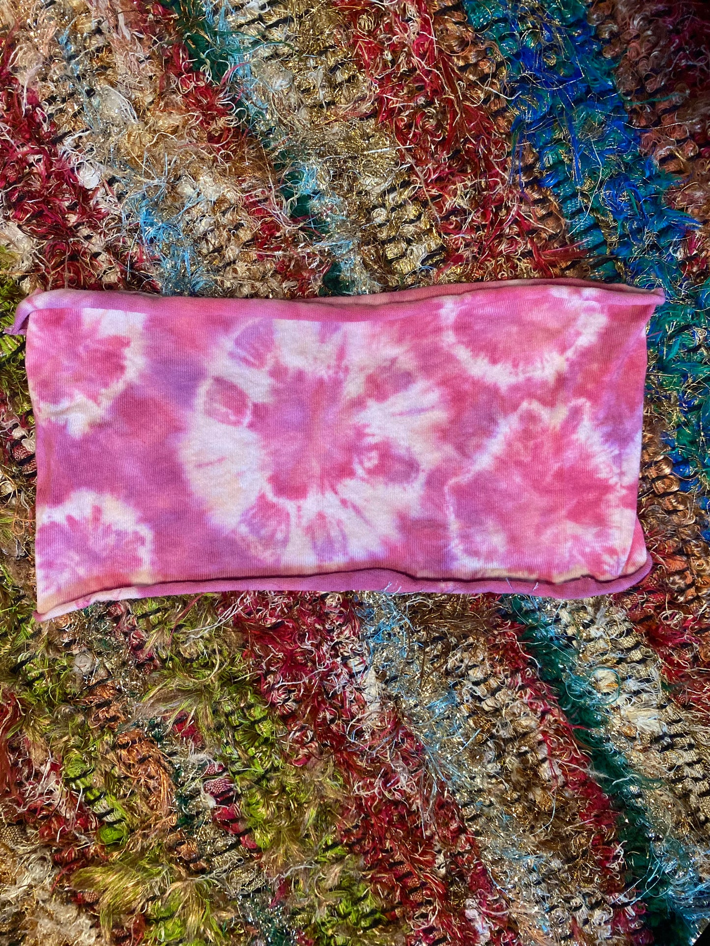 Pink And Fuchsia Geode Headband