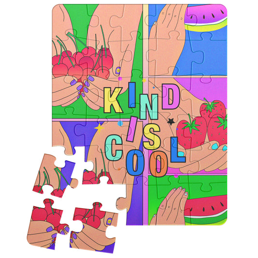 Kindness is Cool Spread a Positive Mindset Puzzle