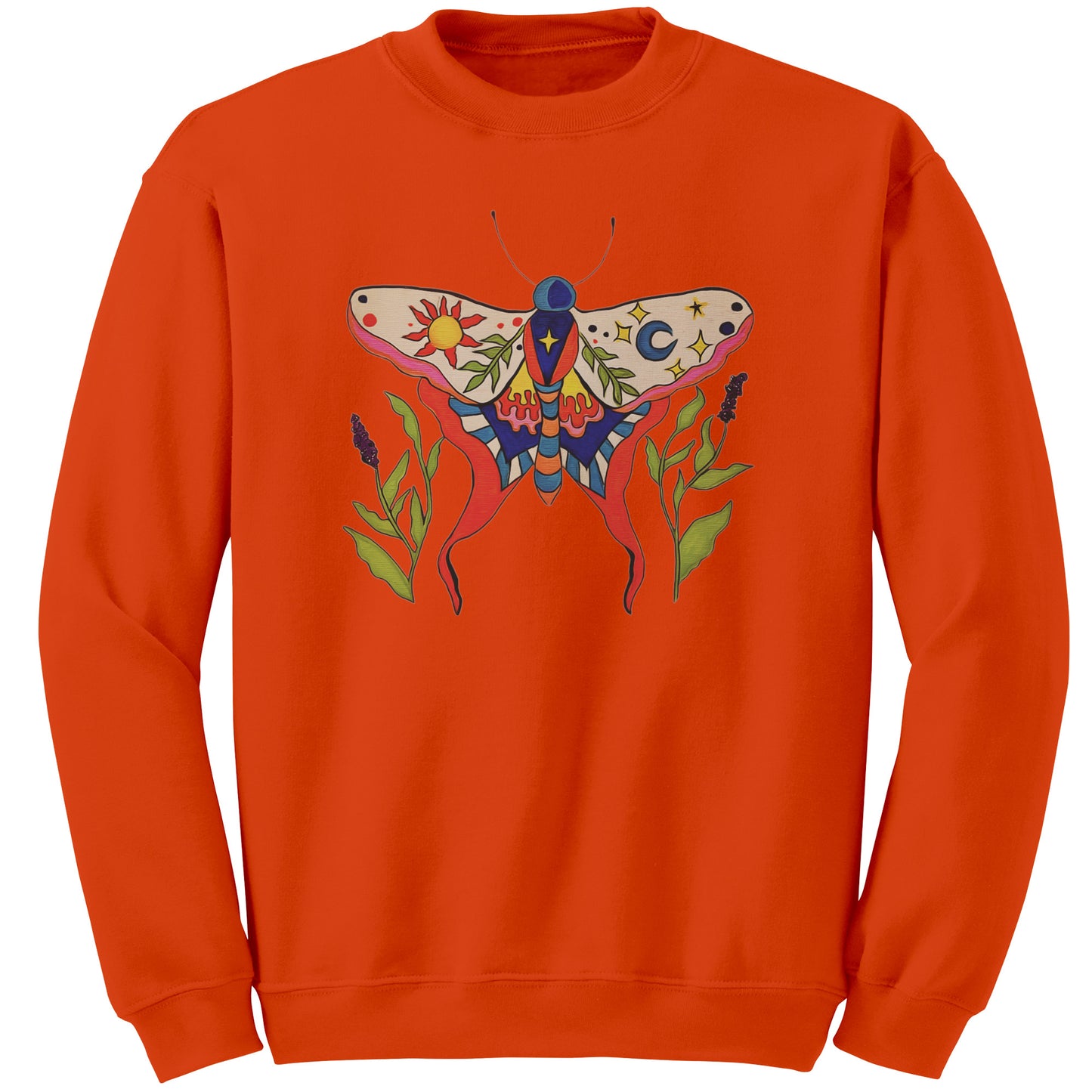 Luminous Balance Celestial Moth Sweatshirt