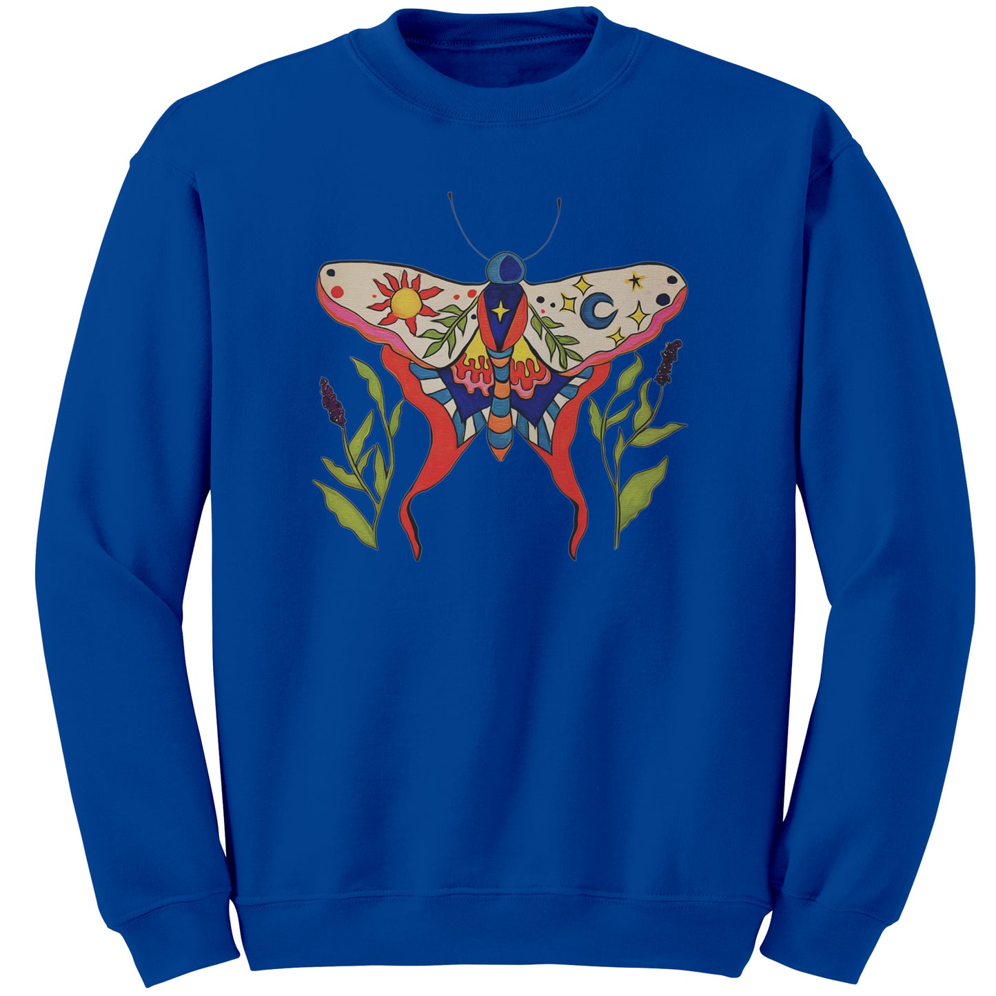Luminous Balance Celestial Moth Sweatshirt