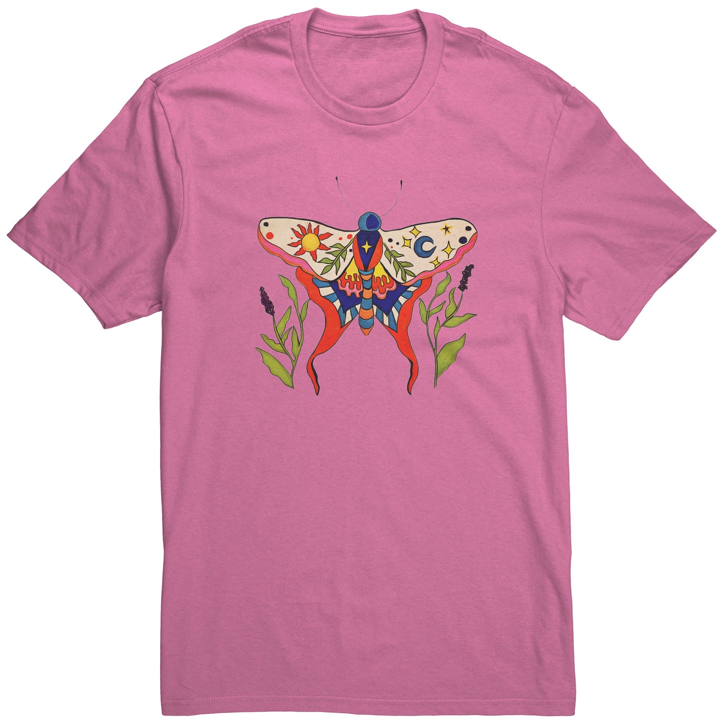 Luminous Balance Sun and Moon Moth Tee T-Shirt