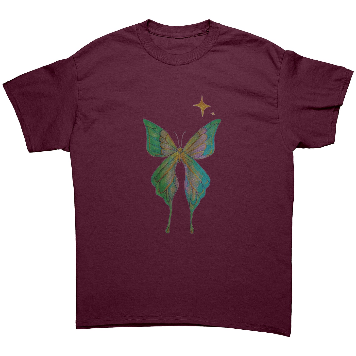 Metallic Butterfly T-Shirt