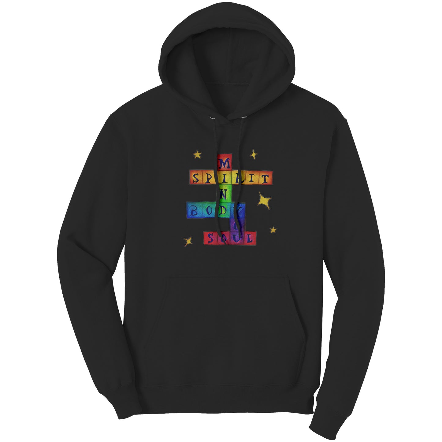 Mind, Body, Soul, Spirit, YOU Hoodie Hooded Sweatshirt