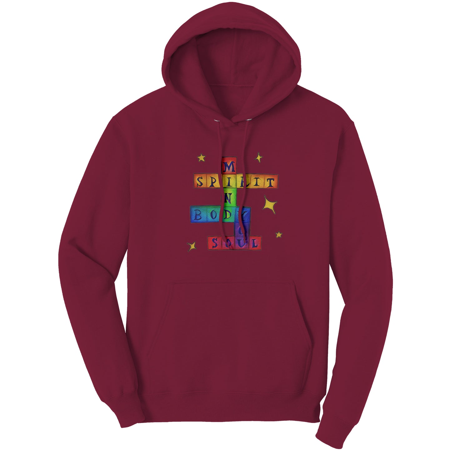 Mind, Body, Soul, Spirit, YOU Hoodie Hooded Sweatshirt
