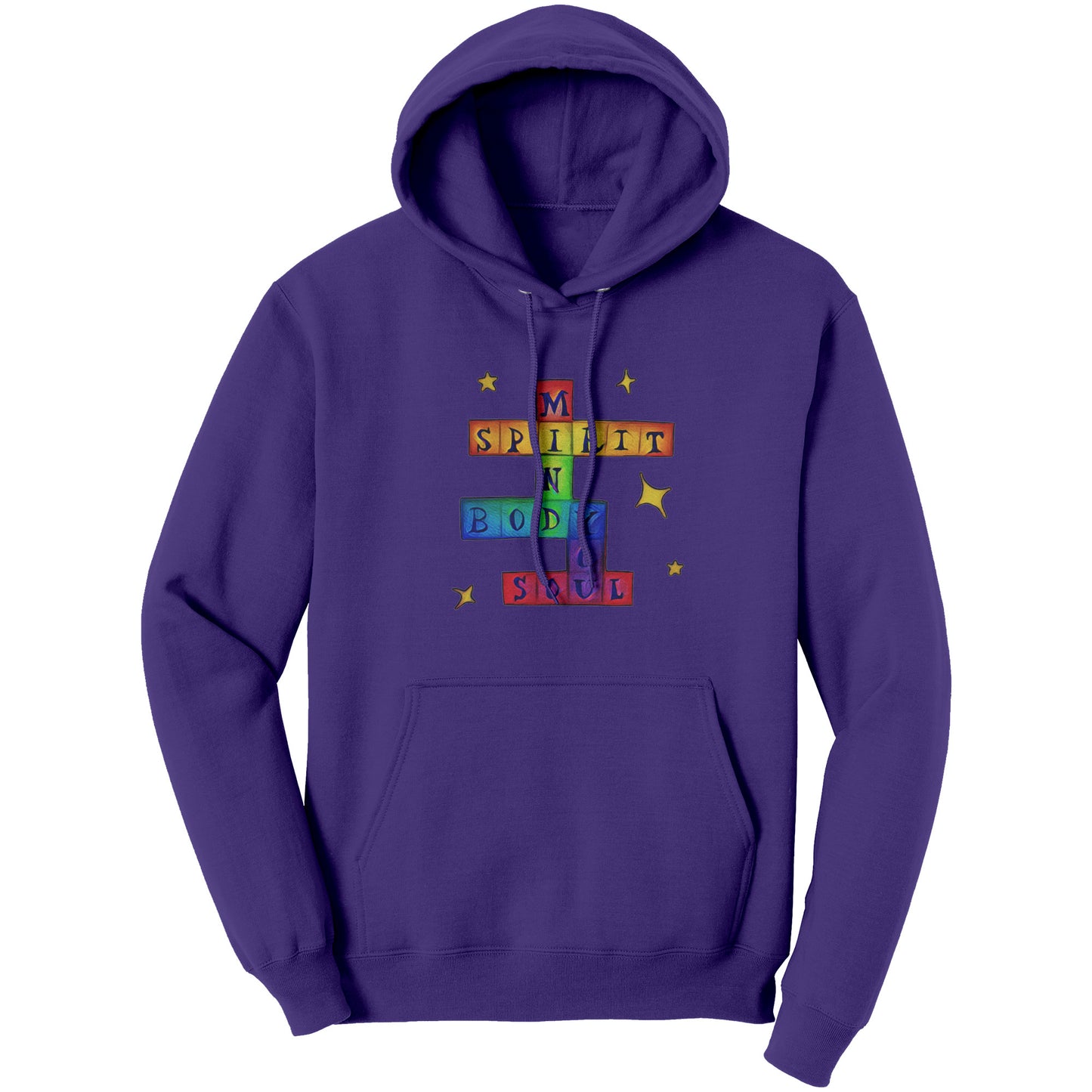 Mind, Body, Soul, Spirit, YOU Hoodie Hooded Sweatshirt