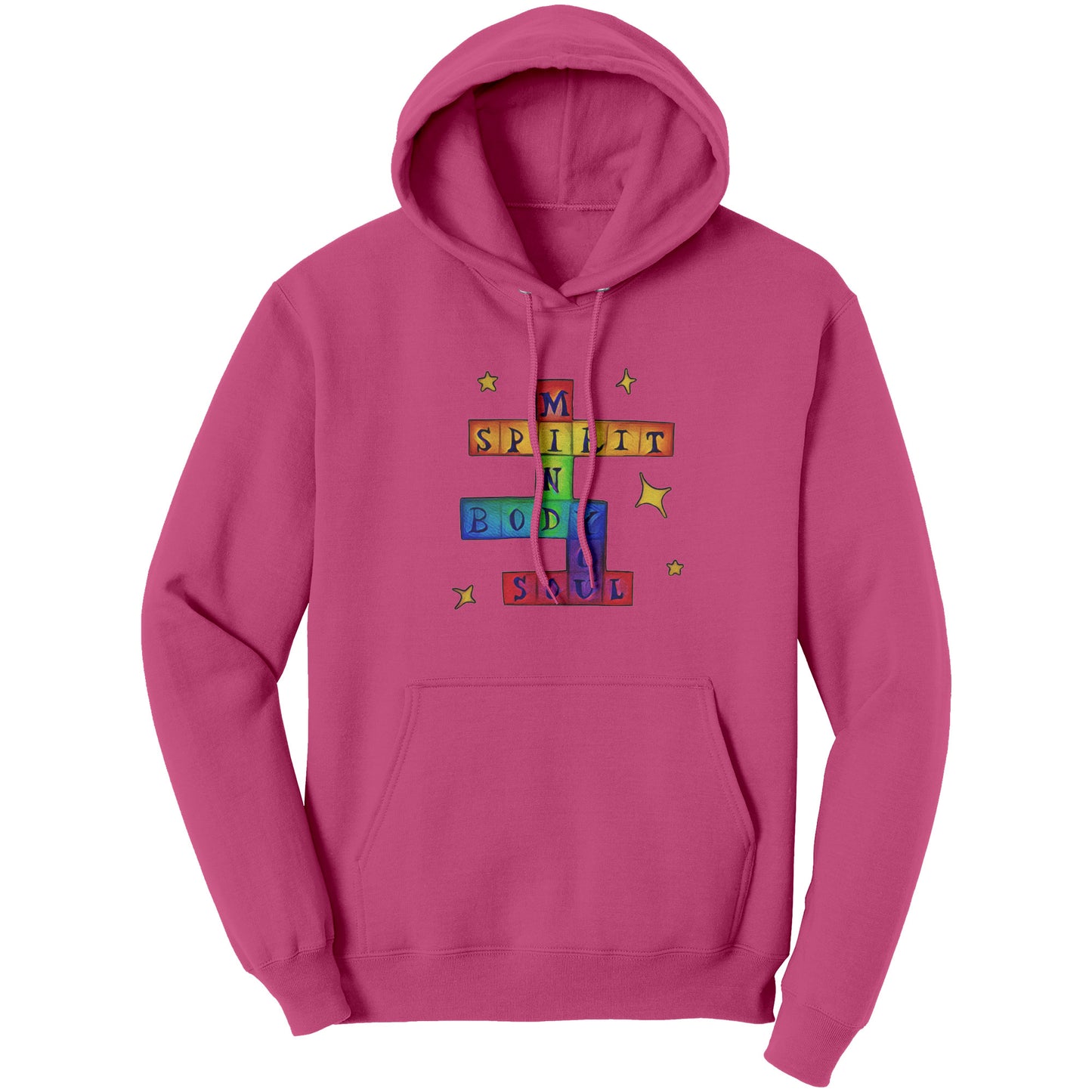 Mind, Body, Soul, Spirit, YOU Hoodie Hooded Sweatshirt