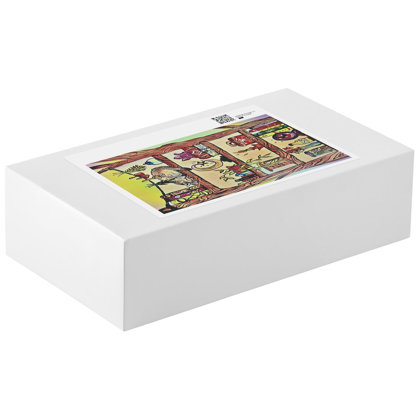 Mystical Haven Cat Bookshelf Puzzle