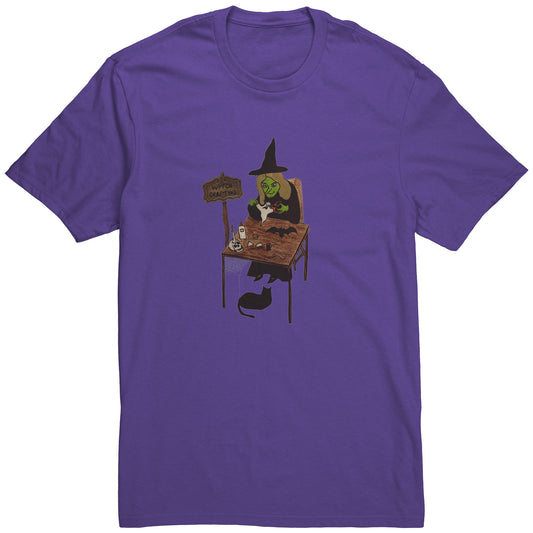 Witch Crafting Funny Halloween Art Spooky Season Tee T-Shirt